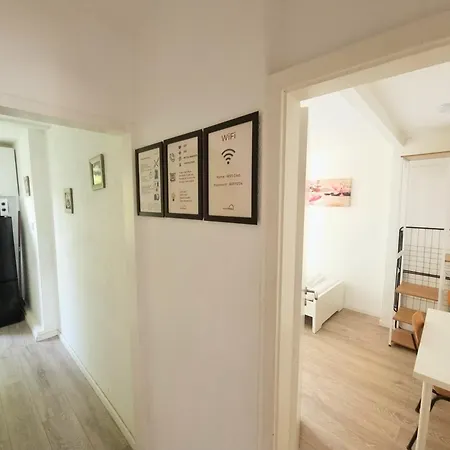 Monteurwohnung Wifi, Kueche, Einzelbetten Appartamento *