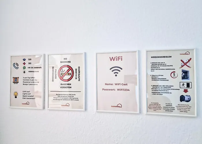 Monteurwohnung Wifi, Kueche, Einzelbetten *